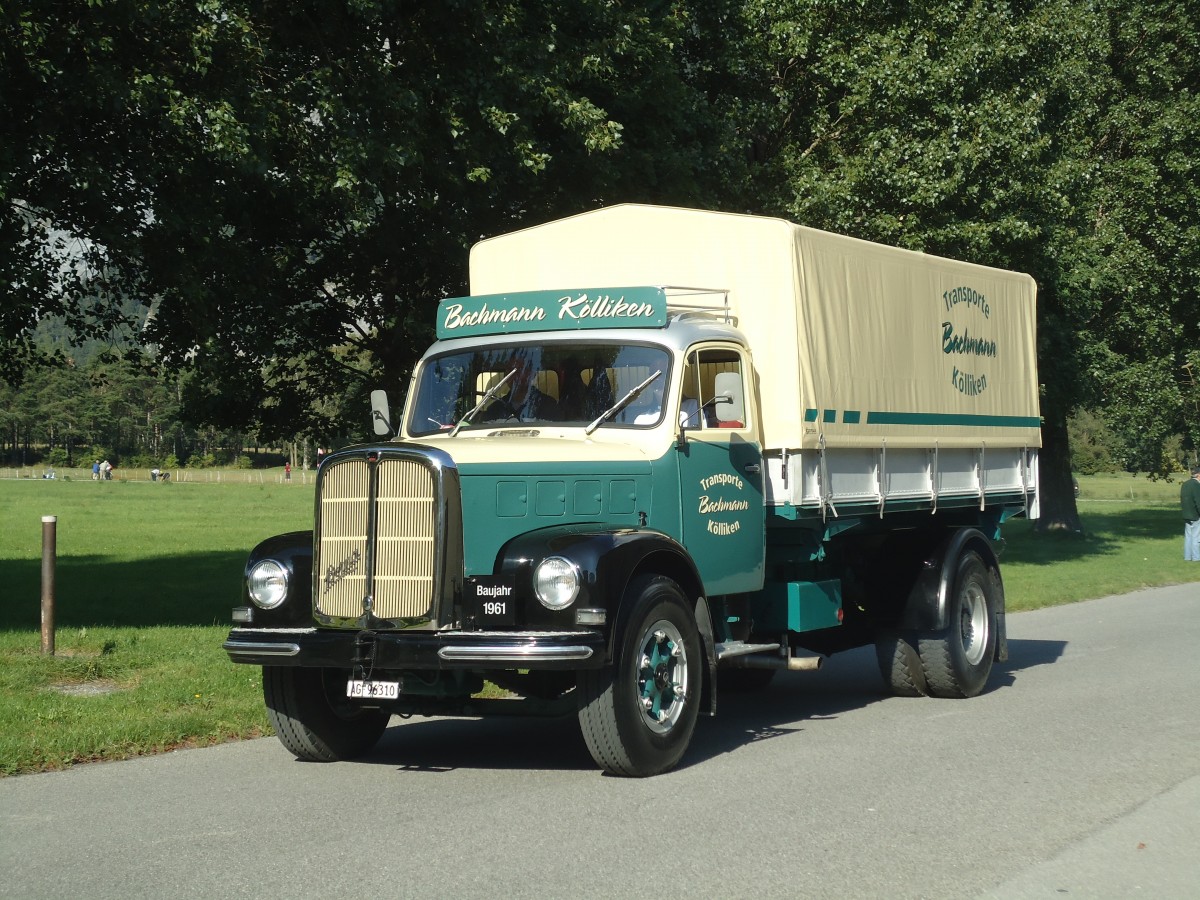 (141'683) - Bachmann, K�lliken - AG 96'310 - Berna am 15. September 2012 in Chur, Waffenplatz