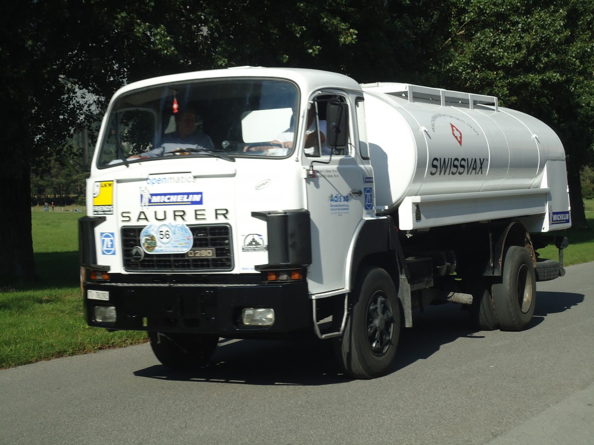 (141'716) - Adis AG - Saurer am 15. September 2012 in Chur, Waffenplatz