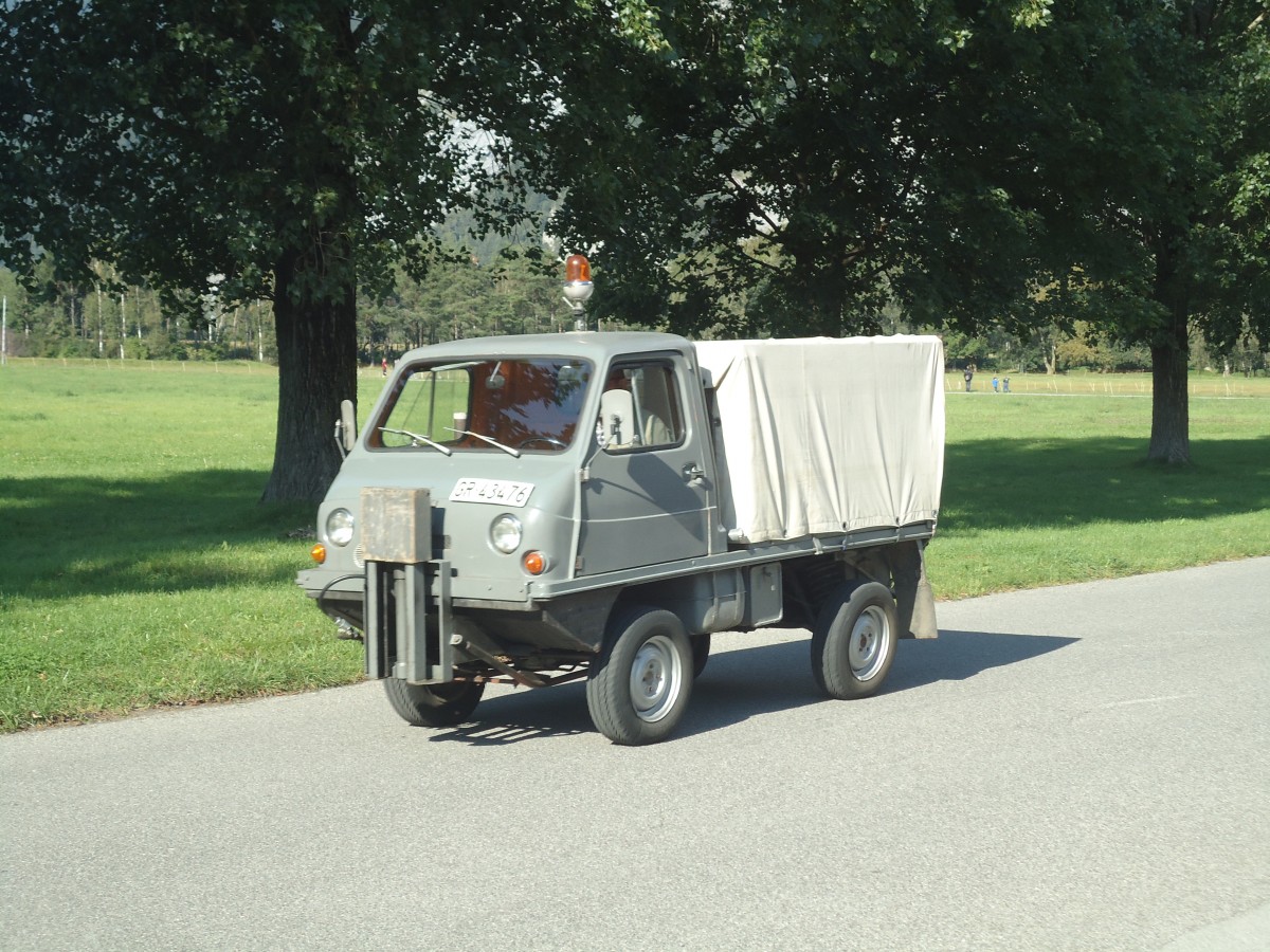 (141'743) - GR 43'476 - am 15. September 2012 in Chur, Waffenplatz