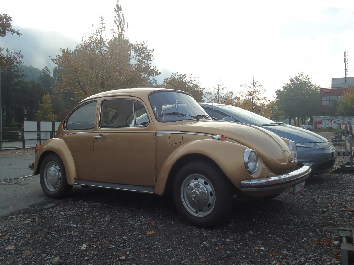 (141'901) - VW-K�fer - BE 715'964 - am 8. Oktober 2012 in Thun, Rosenau
