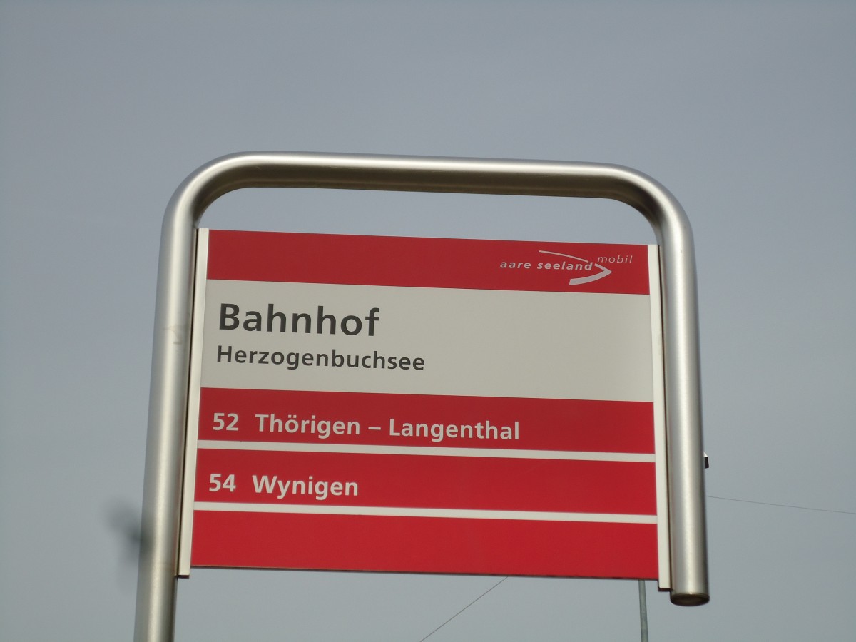 (143'494) - ASm-Haltestelle - Herzogenbuchsee, Bahnhof - am 16. M�rz 2013