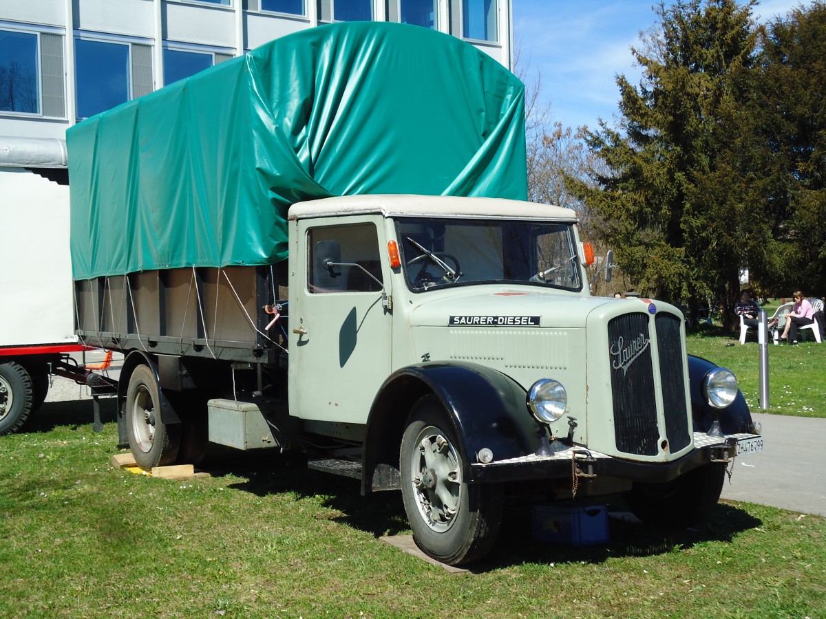 (143'626) - ZH 476'799 - Saurer am 14. April 2013 in Thun, KK Thun