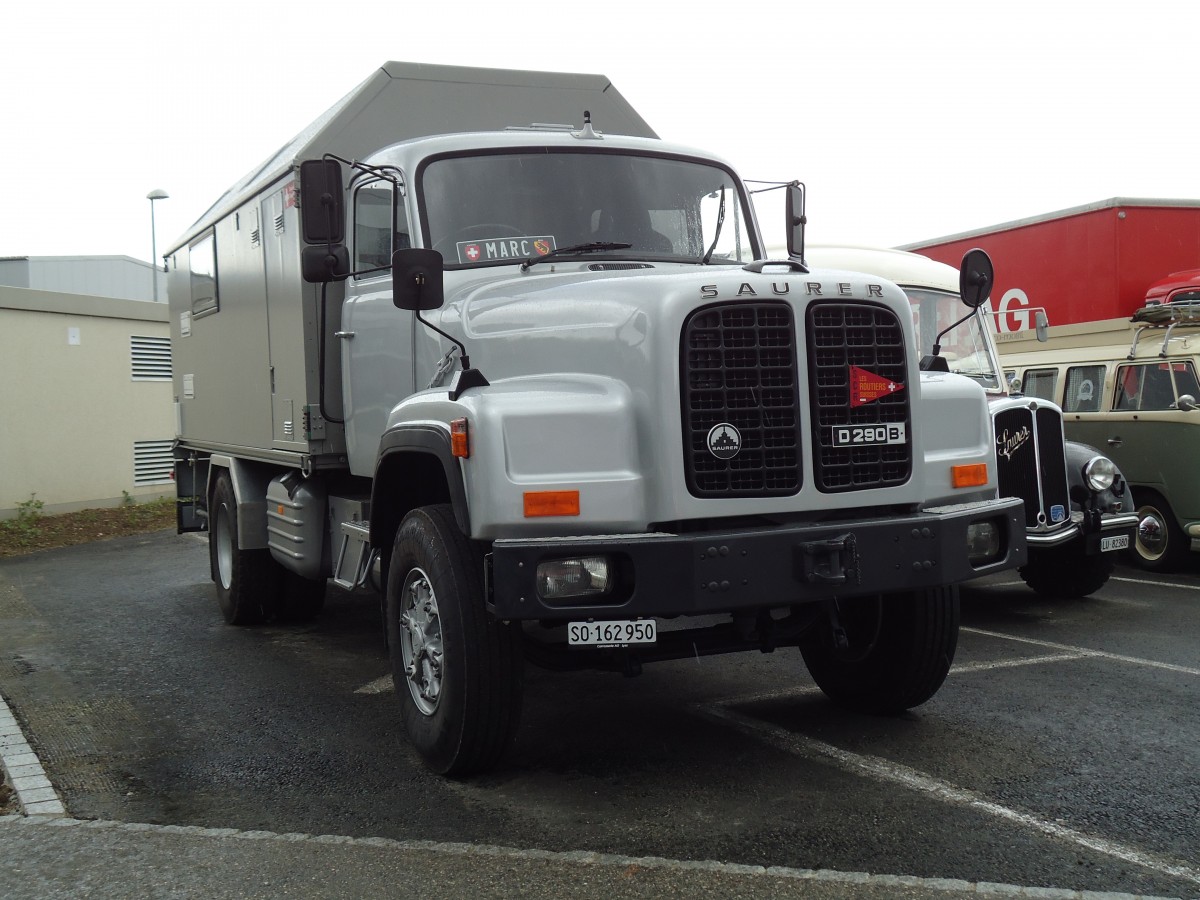 (144'102) - SO 162'950 - Saurer am 12. Mai 2013 in Langenthal, Calag