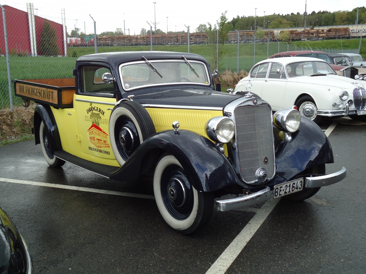 (144'112) - Kilchenmann, Herzogenbuchsee - BE 21'643 - Mercedes am 12. Mai 2013 in Langenthal, Calag