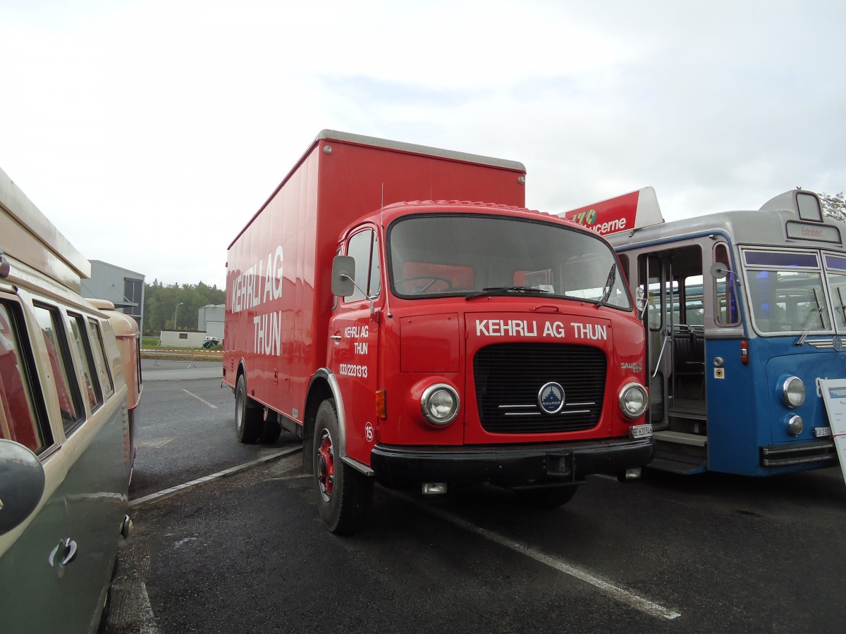 (144'142) - Kehrli, Thun - Nr. 15/BE 620'546 - Saurer am 12. Mai 2013 in Langenthal, Calag