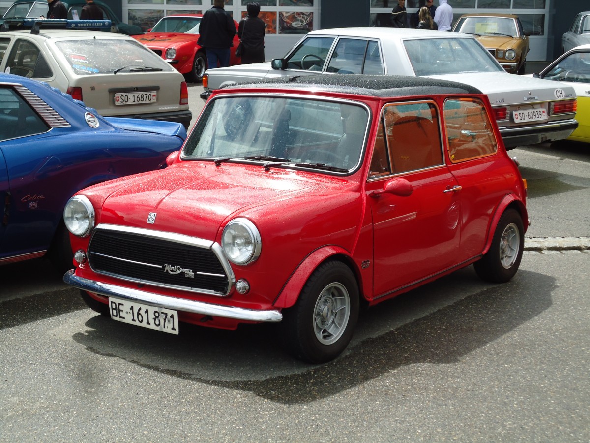 (144'156) - Austin-Mini - BE 161'871 - am 12. Mai 2013 in Langenthal, Calag