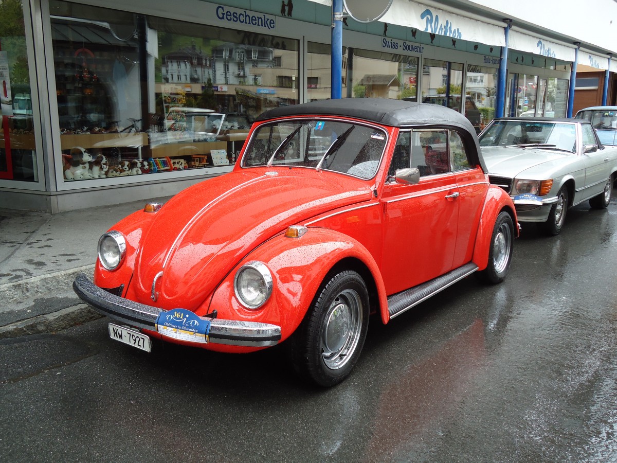 (144'236) - VW-K�fer - NW 7927 - am 19. Mai 2013 in Engelberg, OiO