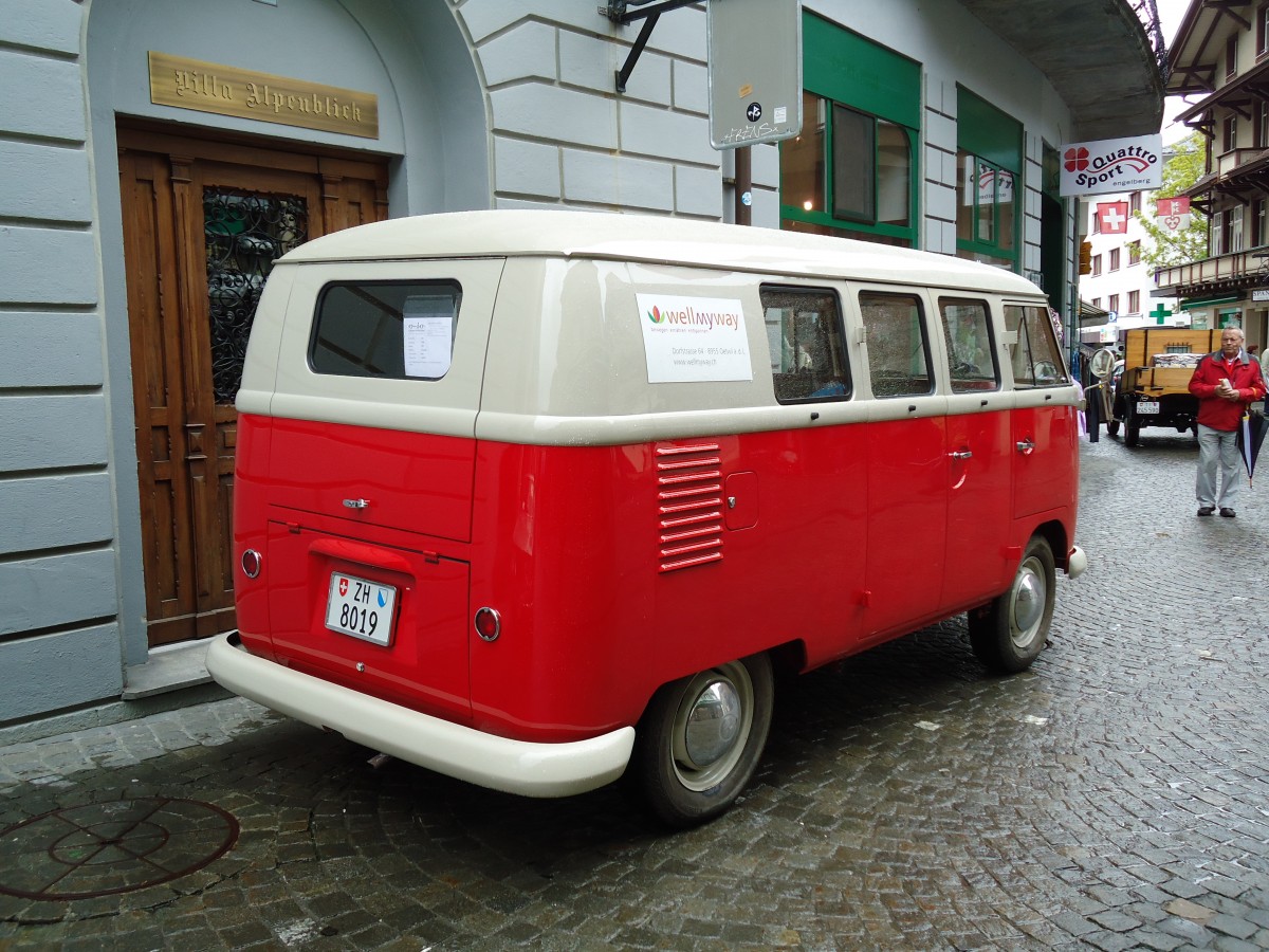 (144'259) - VW-Bus - ZH 8019 - am 19. Mai 2013 in Engelberg, OiO