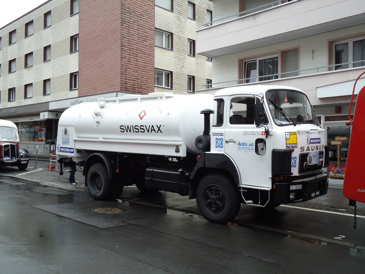 (144'264) - Adis, H�nenberg - TI 76'192 - Saurer am 19. Mai 2013 in Engelberg, OiO