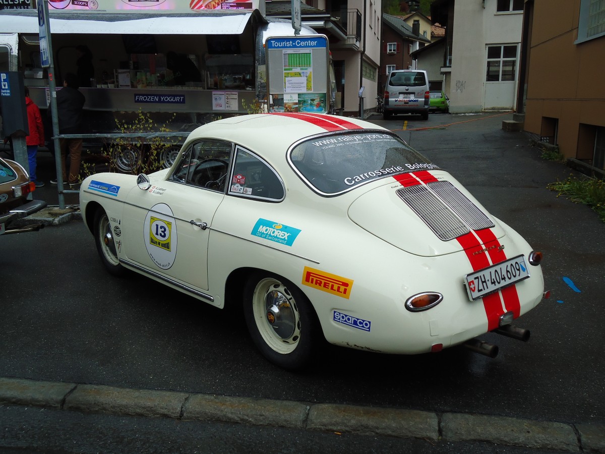 (144'280) - Porsche - ZH 404'609 - am 19. Mai 2013 in Engelberg, OiO