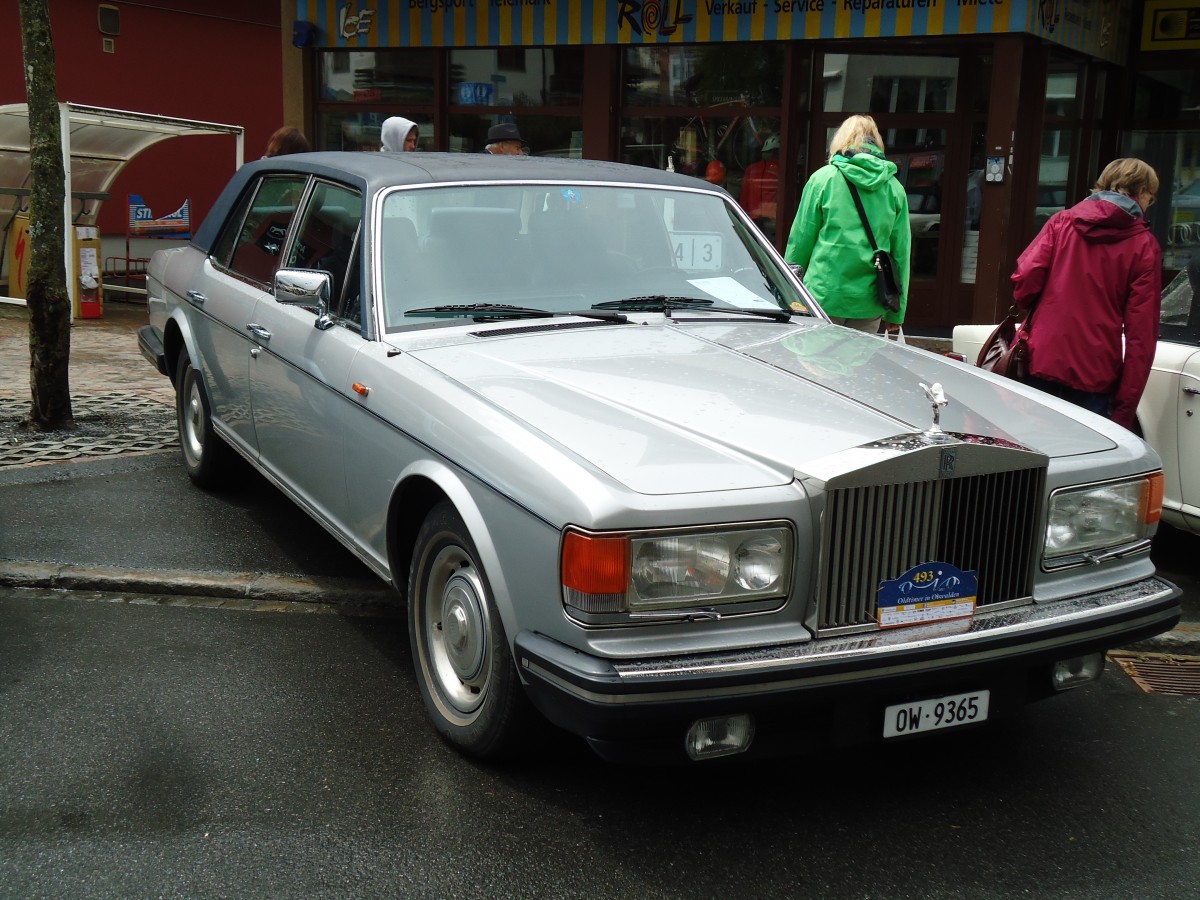 (144'288) - Rolls-Royce - OW 9365 - am 19. Mai 2013 in Engelberg, OiO