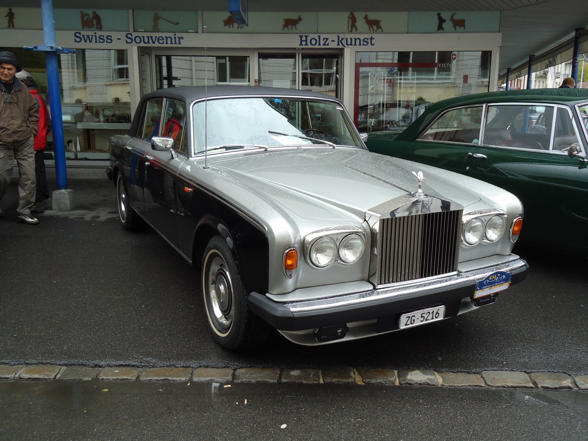 (144'304) - Rolls-Royce - ZG 5216 - am 19. Mai 2013 in Engelberg, OiO