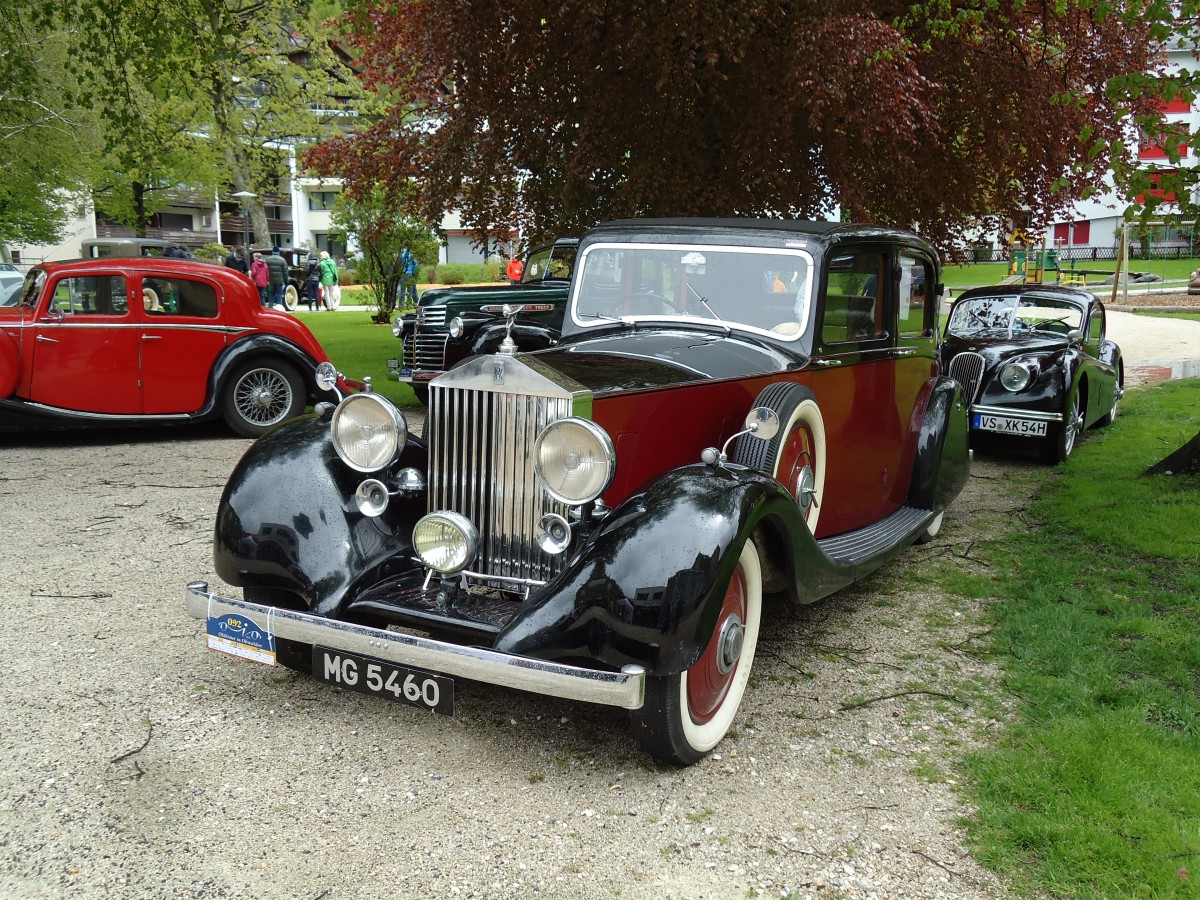 (144'306) - Rolls-Royce - MG 5460 - am 19. Mai 2013 in Engelberg, OiO