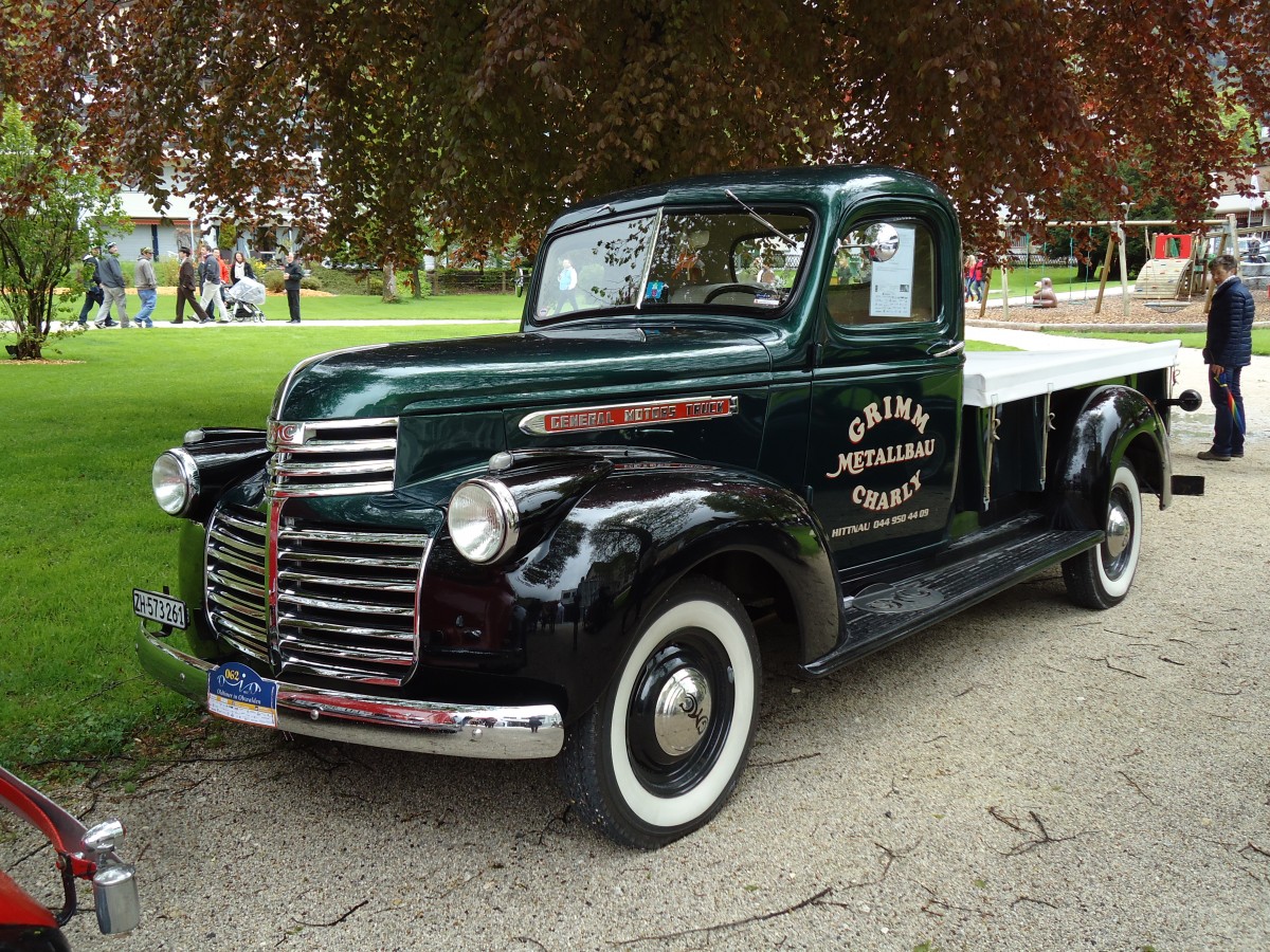(144'307) - Grimm, Hittnau - ZH 573'261 - GMC am 19. Mai 2013 in Engelberg, OiO