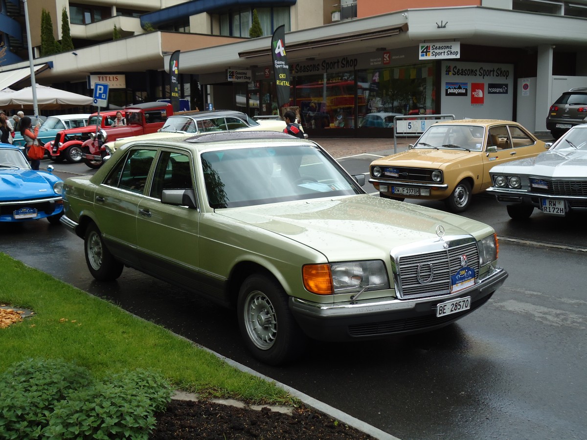(144'330) - Mercedes - BE 28'570 - am 19. Mai 2013 in Engelberg, OiO