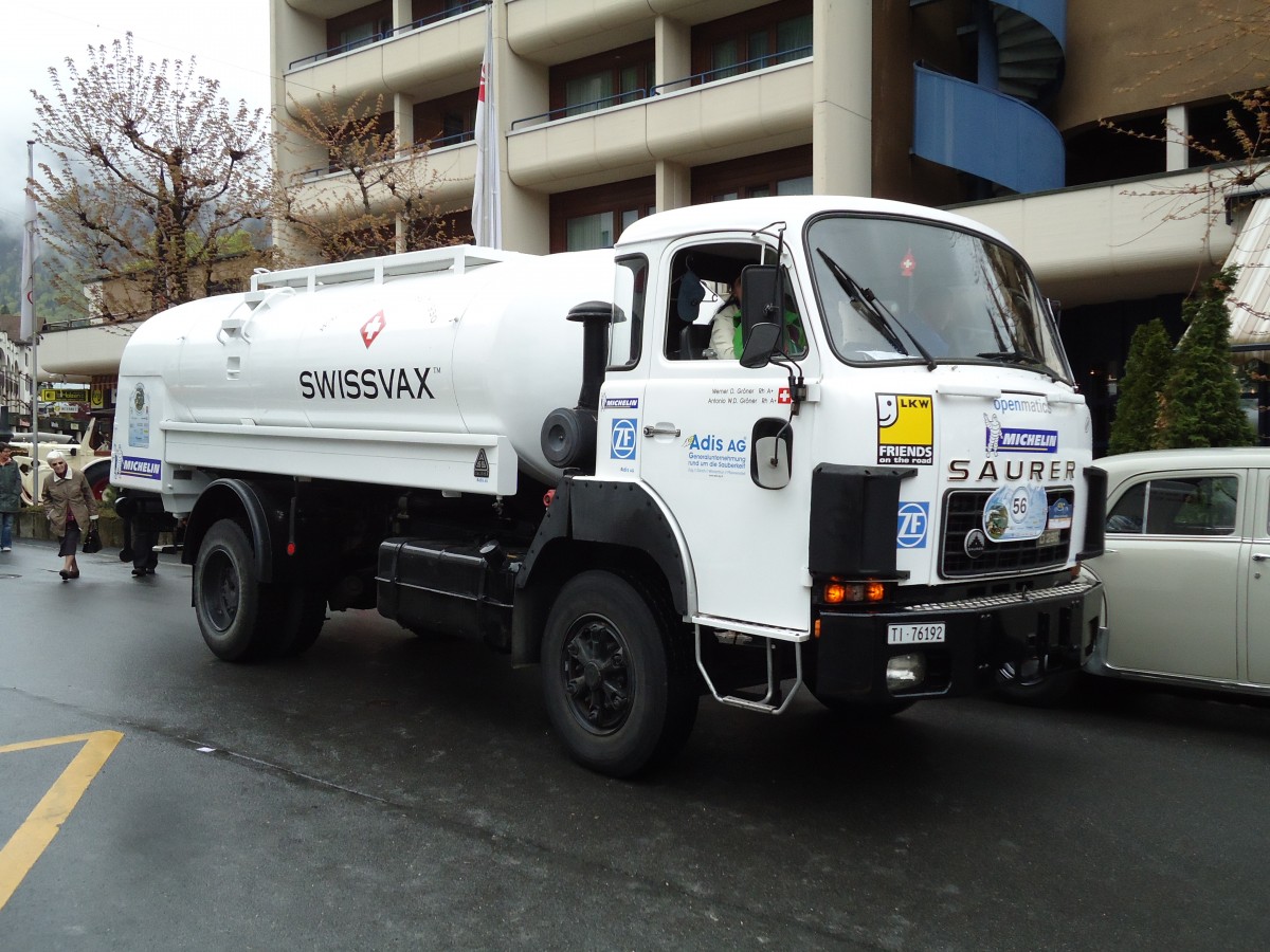 (144'335) - Adis, H�nenberg - TI 76'192 - Saurer am 19. Mai 2013 in Engelberg, OiO