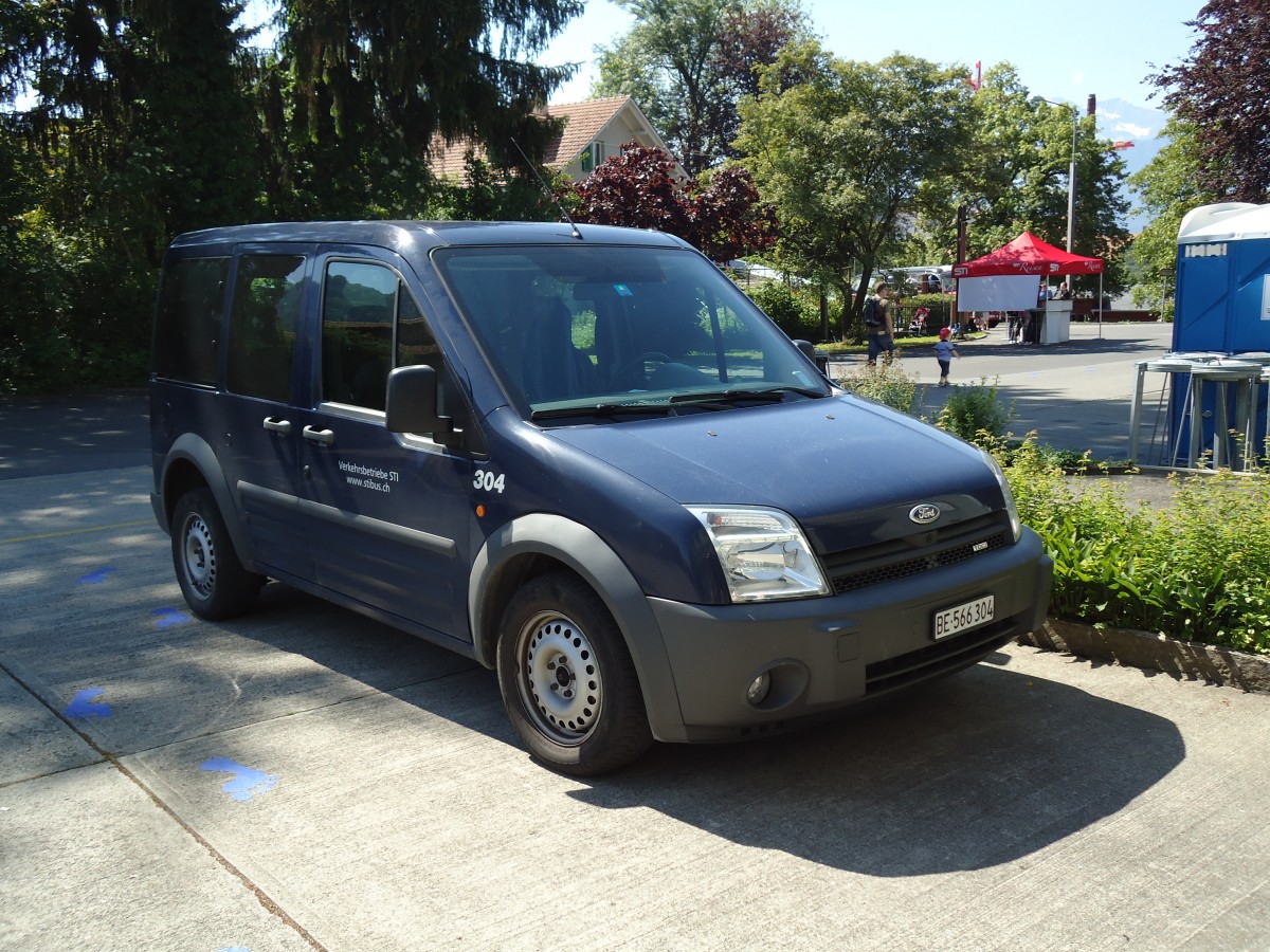 (145'109) - STI Thun - Nr. 304/BE 566'304 - Ford am 16. Juni 2013 in Thun, Garage