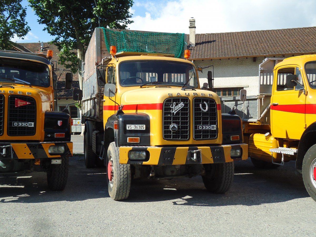 (145'346) - VS 36'305 - Saurer am 22. Juni 2013 in Aigle, Saurertreffen
