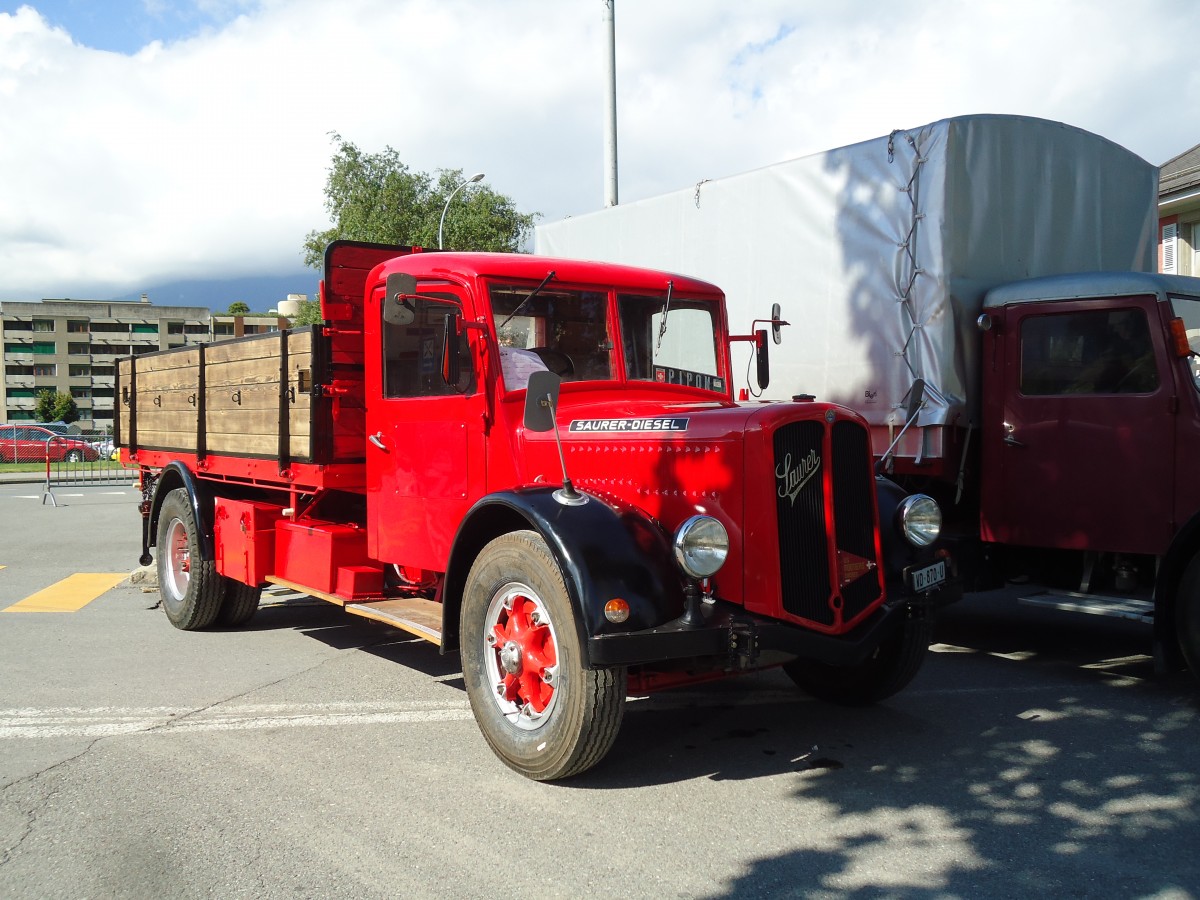 (145'357) - VD 870 U - Saurer am 22. Juni 2013 in Aigle, Saurertreffen