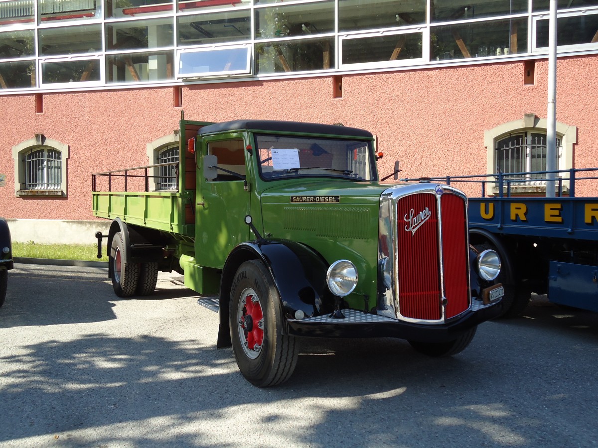 (145'364) - VS 202'471 - Saurer am 22. Juni 2013 in Aigle, Saurertreffen