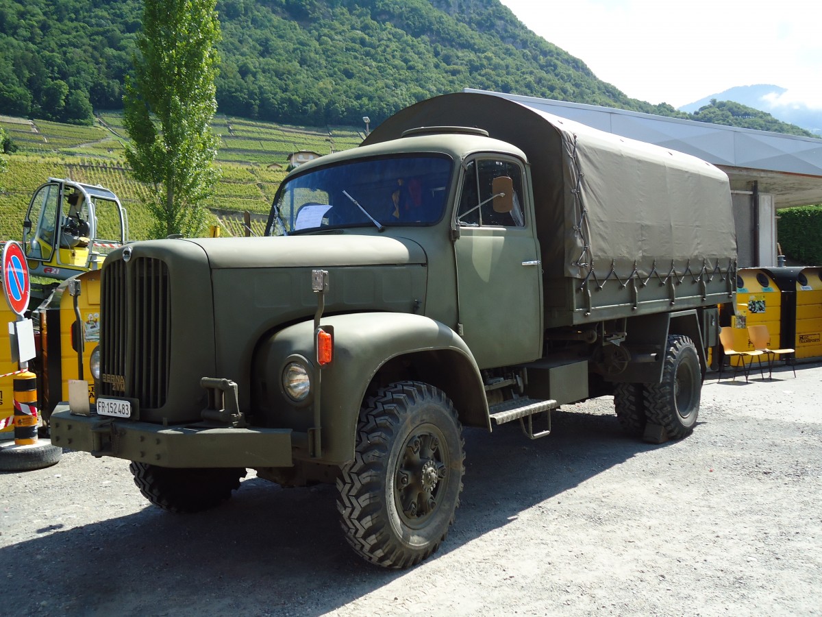 (145'422) - FR 152'483 - Berna am 22. Juni 2013 in Aigle, Saurertreffen