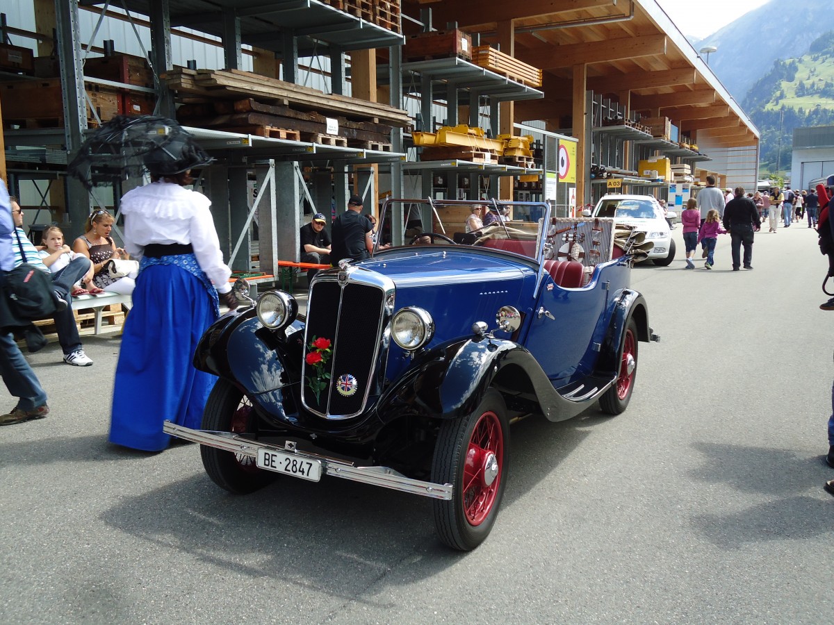 (145'572) - Austin - BE 2847 - am 30. Juni 2013 in Frutigen (100 Jahre BLS)