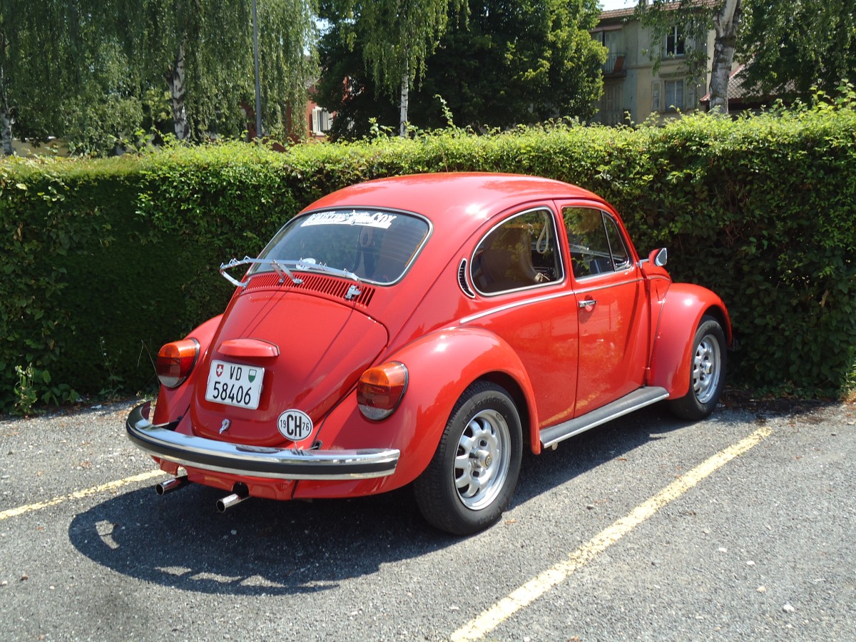 (146'018) - VW-K�fer - VD 58'406 - am 22. Juli 2013 in Yverdon, Postgarage