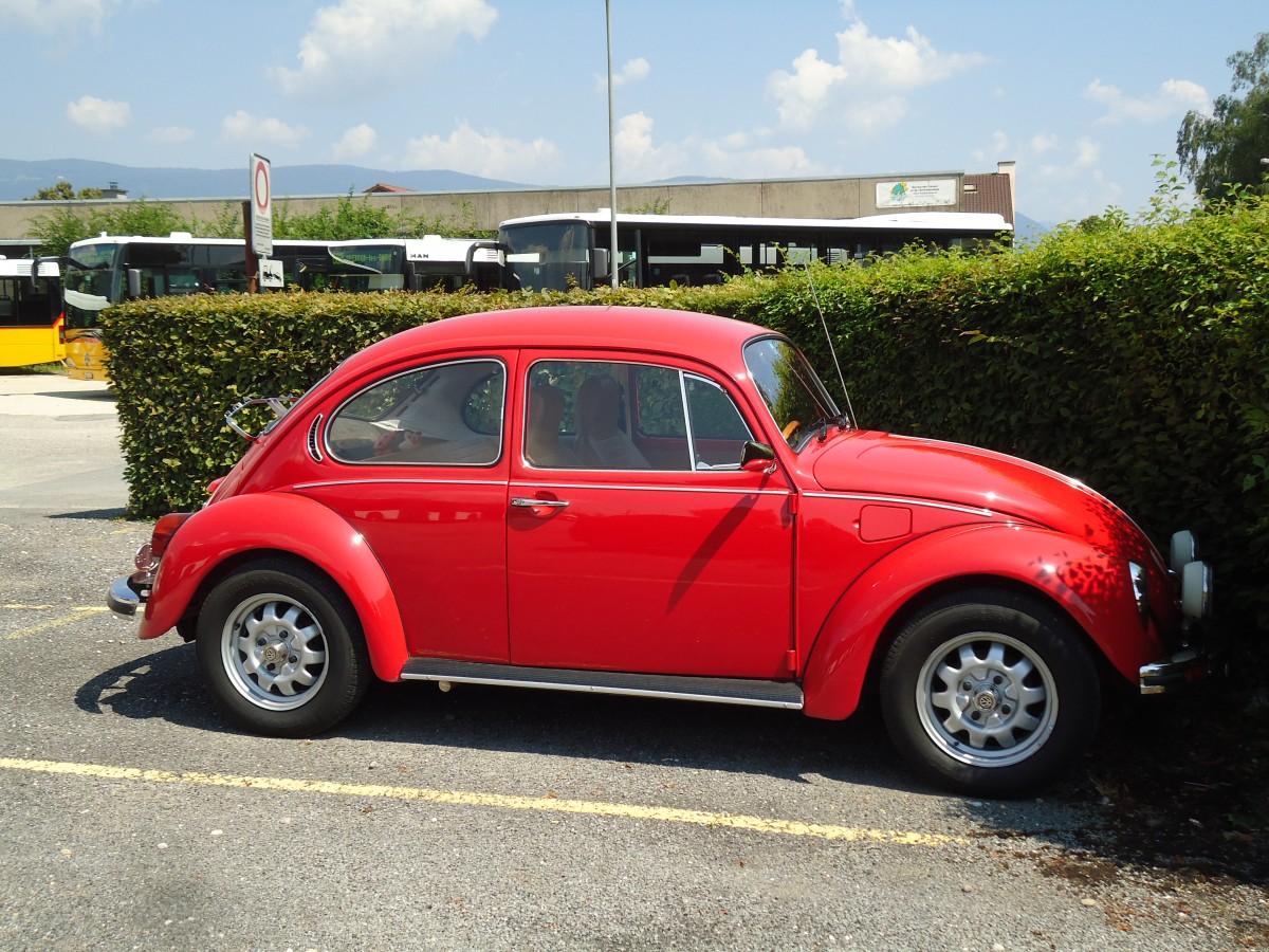 (146'019) - VW-K�fer - VD 58'406 - am 22. Juli 2013 in Yverdon, Postgarage