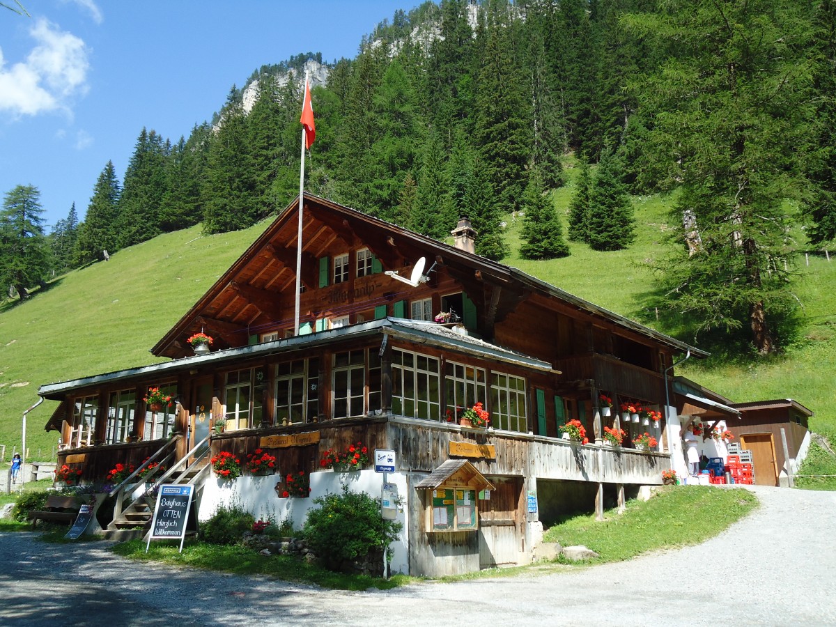 (146'106) - Restaurant Iffigenalp bei der Lenk am 28. Juli 2013