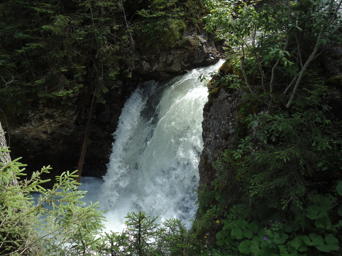 (146'114) - Die Simme bei der Iffigenalp am 28. Juli 2013