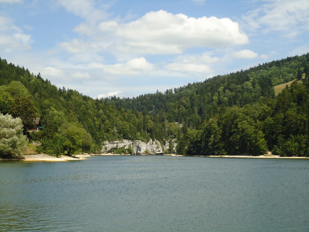(146'450) - Der Doubs bei Les Brenets am 18. August 2013