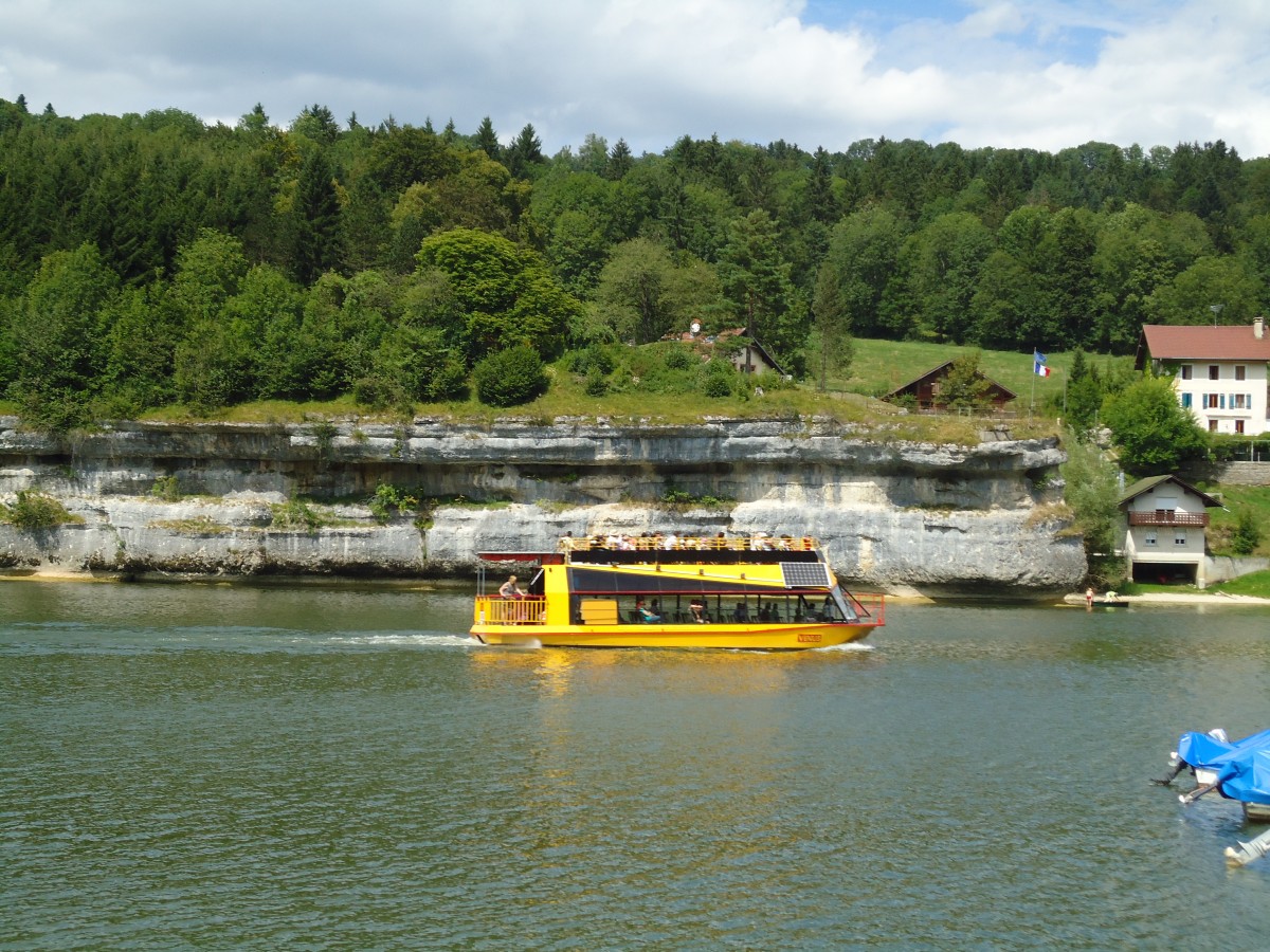(146'457) - Solarschiff Venus auf dem Lac des Brenets am 18. August 2013
