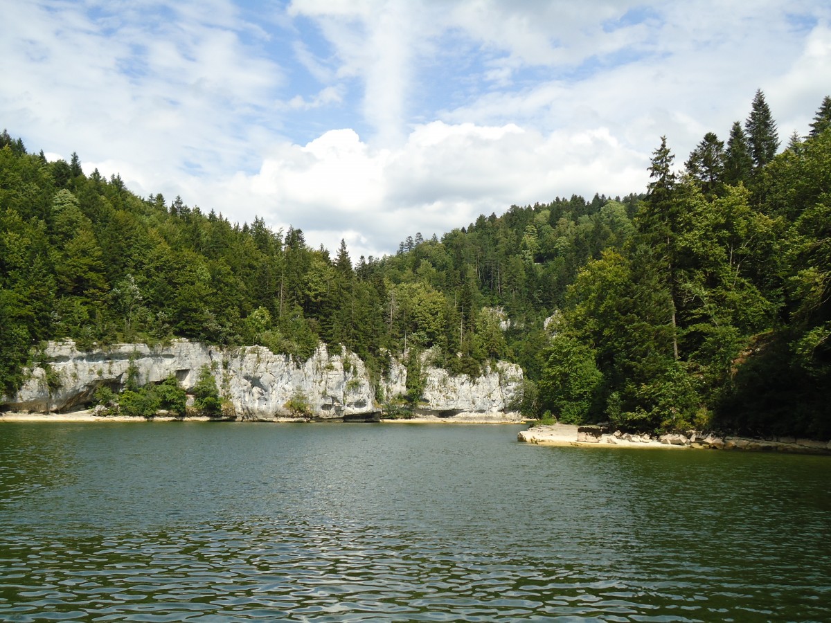 (146'460) - Auf dem Doubs bei Les Brenets am 18. August 2013