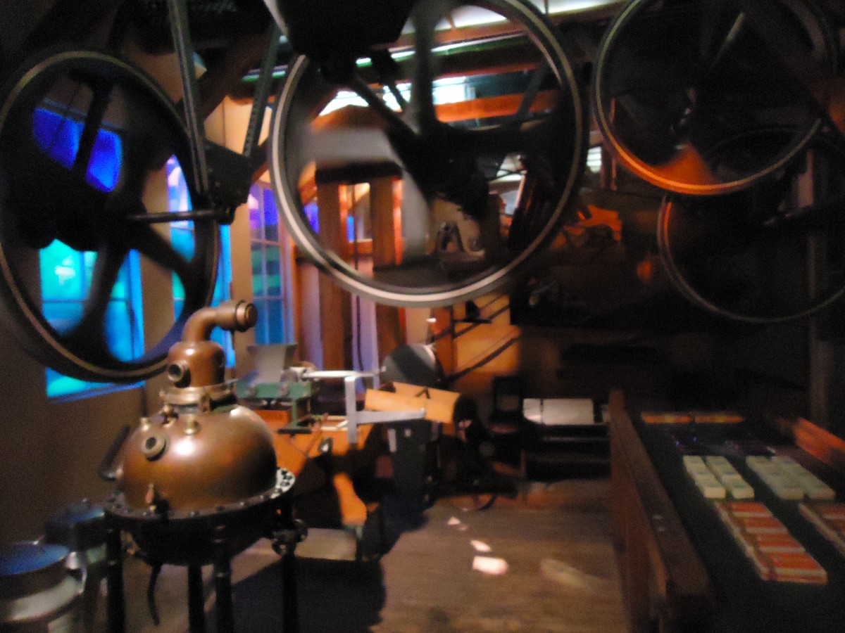 (146'534) - Schokolade-Fabrikation von fr�her am 26. August 2013 in Broc, Nestl�