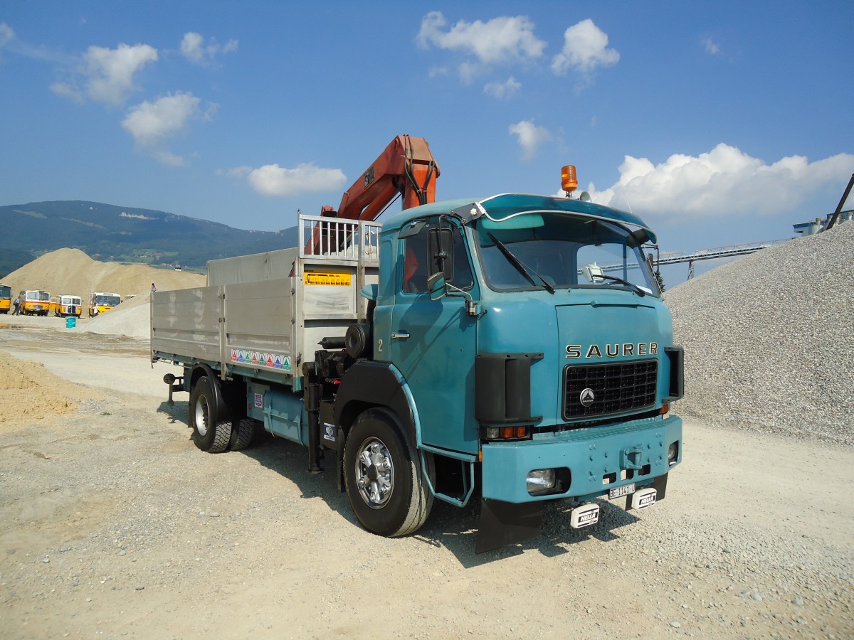 (146'612) - BE 1141 U - Saurer am 31. August 2013 in Niederbipp, Saurertreffen