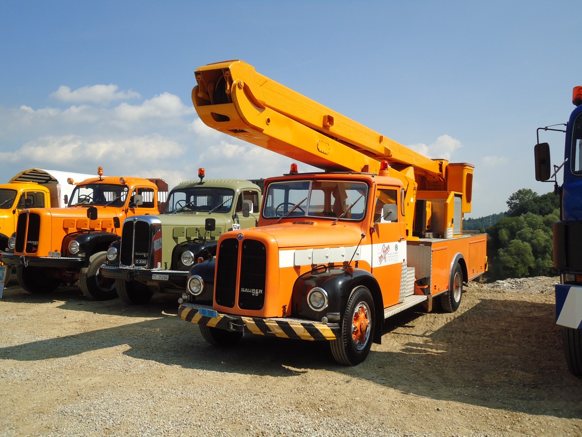 (146'651) - von B�ren - SO 705 - Saurer am 31. August 2013 in Niederbipp, Saurertreffen