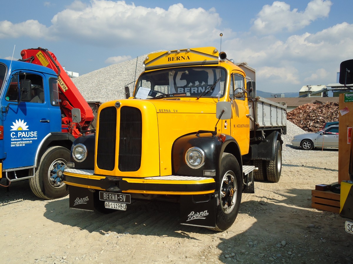 (146'678) - Hochstrasser - AG 11'198 U - Berna am 31. August 2013 in Niederbipp, Saurertreffen