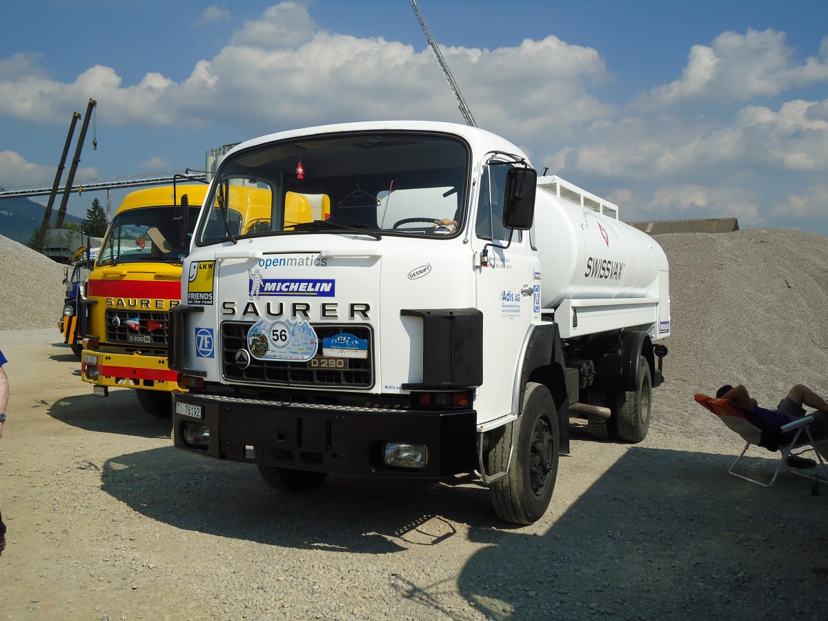(146'679) - Adis AG - TI 76'192 - Saurer am 31. August 2013 in Niederbipp, Saurertreffen