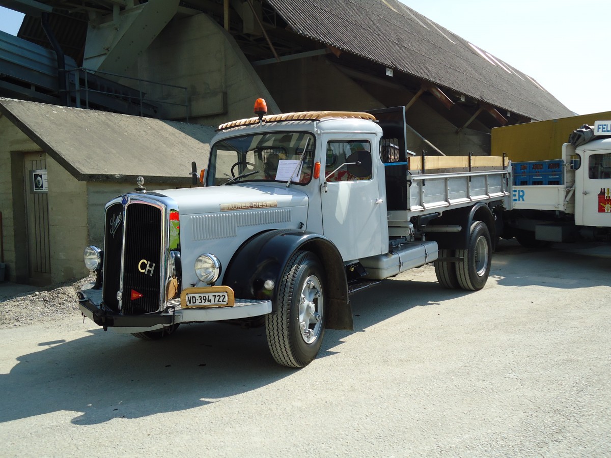 (146'699) - VD 394'722 - Saurer am 31. August 2013 in Niederbipp, Saurertreffen