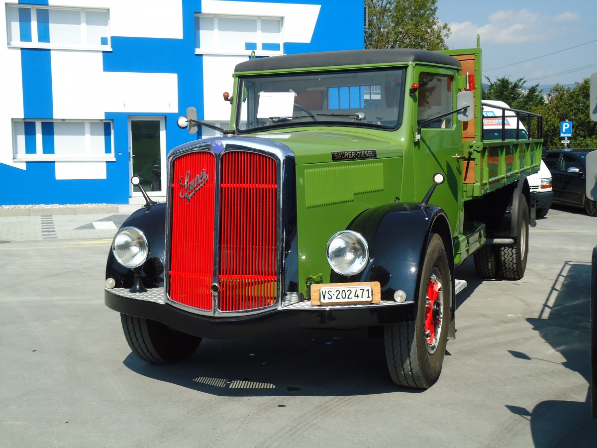 (146'707) - VS 202'471 - Saurer am 31. August 2013 in Niederbipp, Saurertreffen