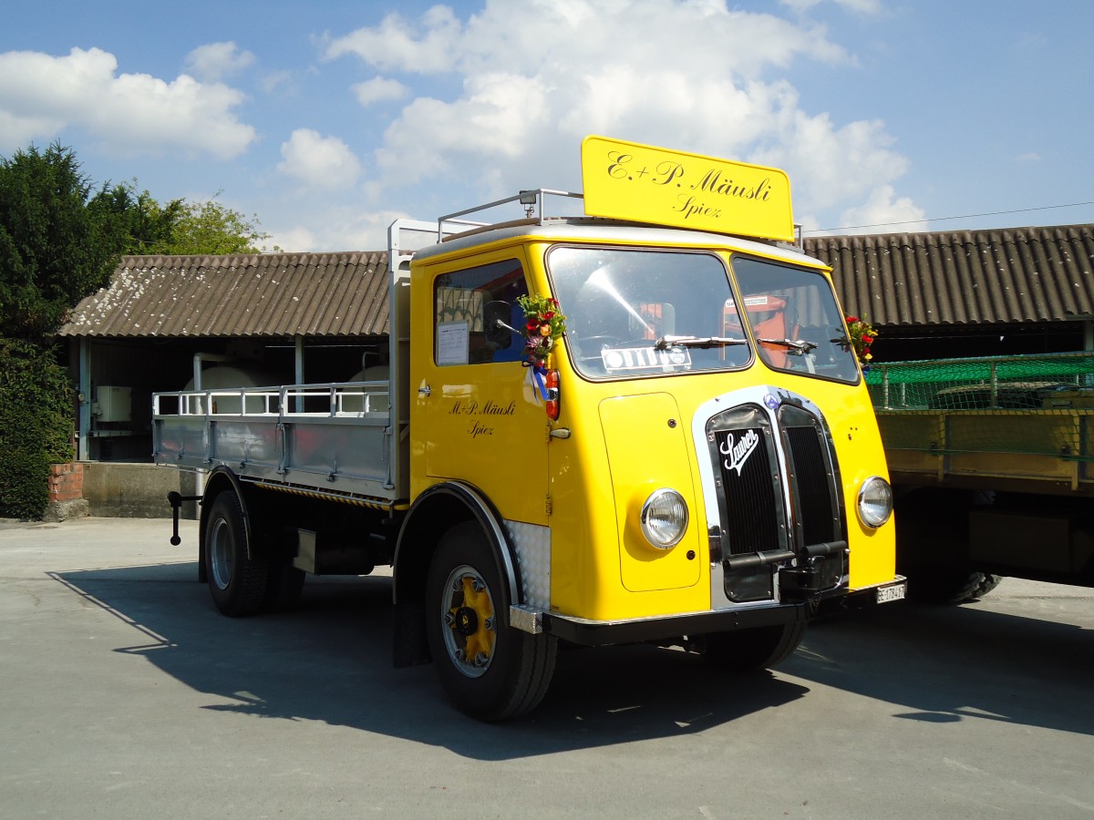 (146'715) - M�usli, Spiez - BE 178'417 - Saurer am 31. August 2013 in Niederbipp, Saurertreffen