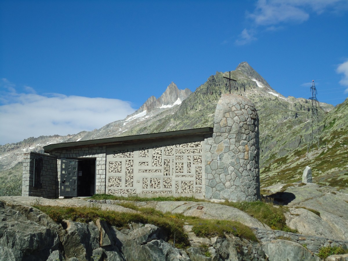(147'053) - Kapelle auf dem Grimselpass am 2. September 2013