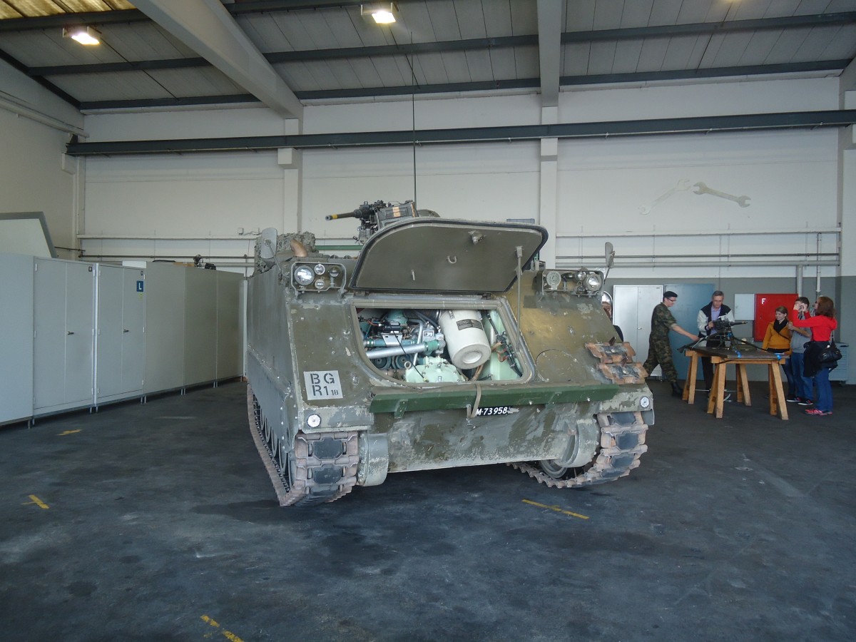 (147'122) - Schweizer Armee - M+73'958 - Panzer am 14. September 2013 in Thun, Waffenplatz
