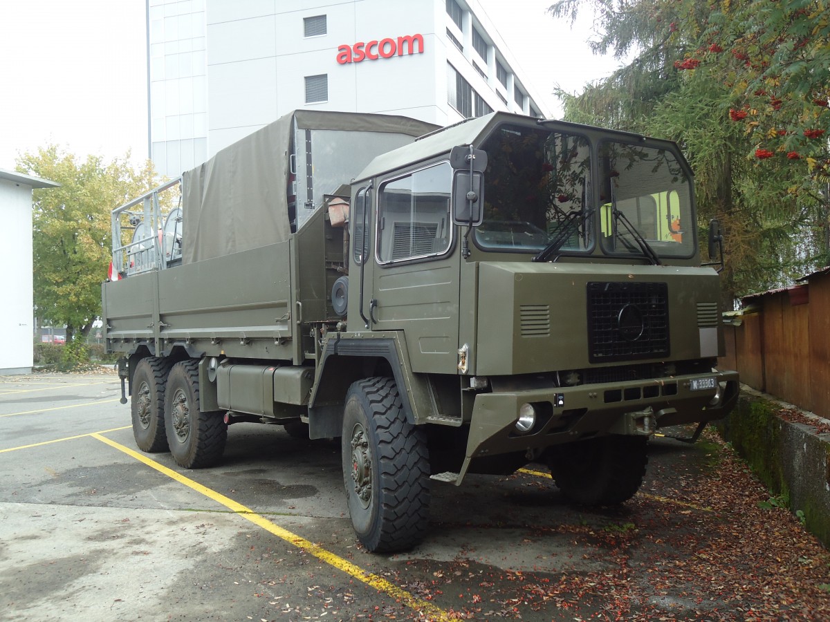 (147'470) - Schweizer Armee - M+ 33'363 - Saurer am 6. Oktober 2013 in B�mpliz
