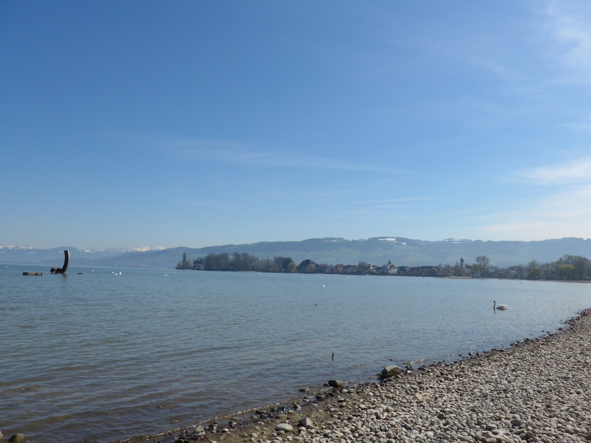 (149'442) - Der Bodensee am 29. M�rz 2014 bei Arbon