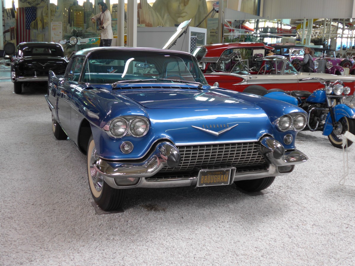 (149'871) - Cadillac - BROUGHAM - am 25. April 2014 in Sinsheim, Museum