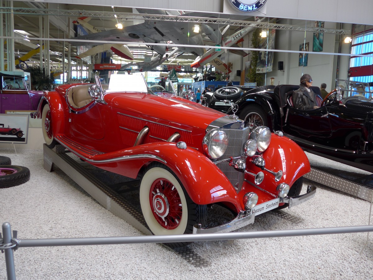 (149'875) - Mercedes am 25. April 2014 in Sinsheim, Museum
