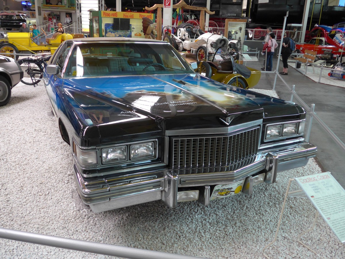 (149'878) - Cadillac am 25. April 2014 in Sinsheim, Museum
