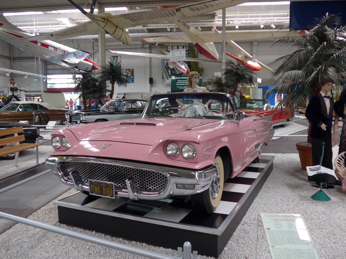(149'884) - Ford - PINK BIRD - am 25. April 2014 in Sinsheim, Museum