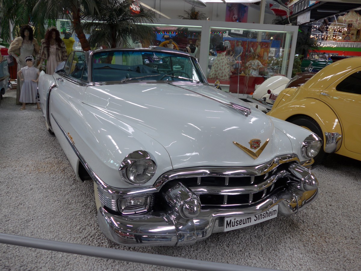 (149'887) - Cadillac am 25. April 2014 in Sinsheim, Museum